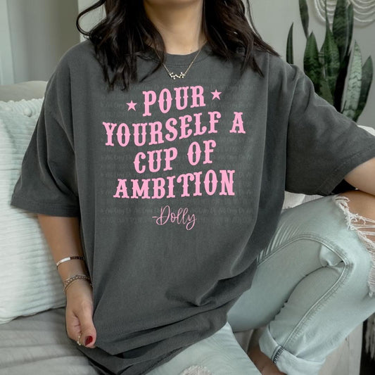 Cup of Ambition Comfort Color Tee