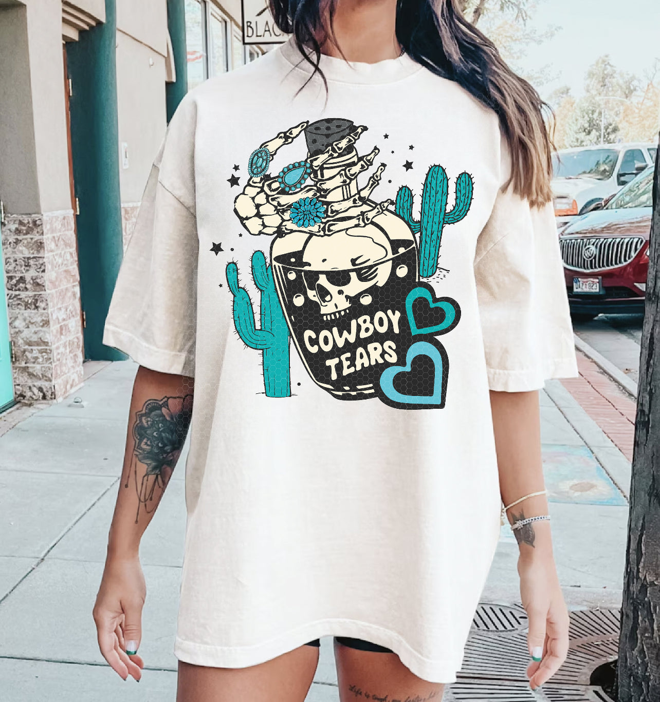 Cowboy Tears Comfort Color Tee