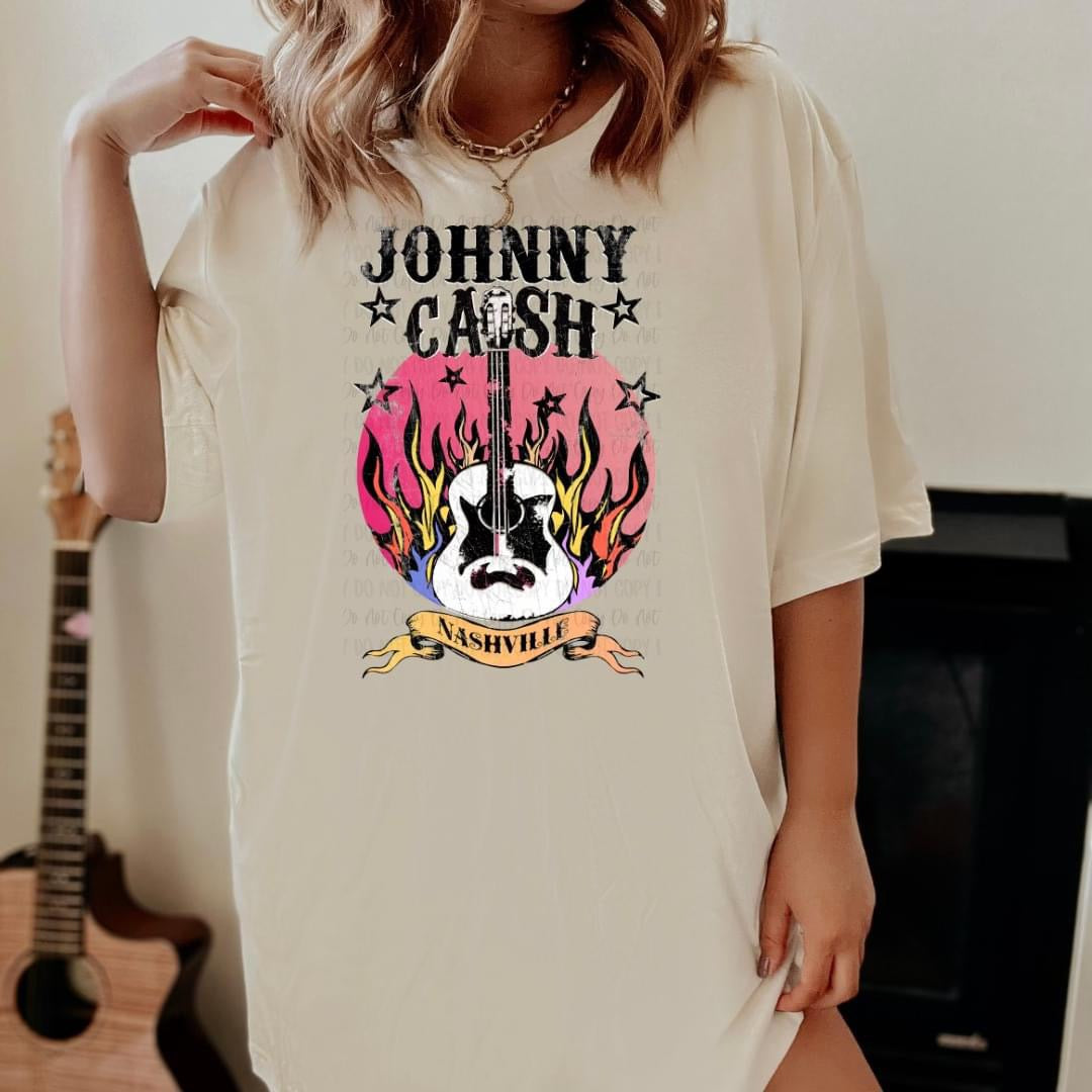 Johnny Cash Comfort Color Tee