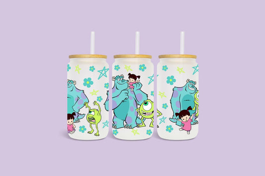 Libby Glass 16 oz Monsters