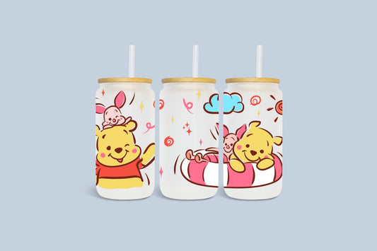 16 oz Summer Bear Tumbler