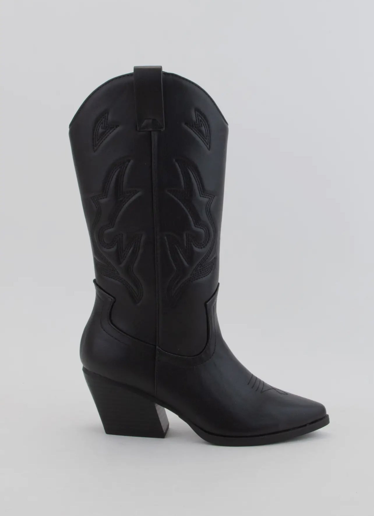 Black Cowboy Boots Tall